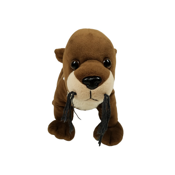 Fiesta Lil Buddies 9" Plush Brown River Otter Stuffed Animal Toy Realistic - Picture 2 of 10